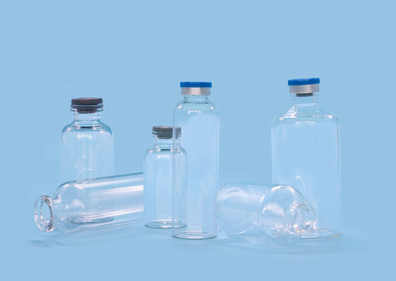 गर्म मुद्रांकन कम नमक Ampule SFDA Borosilicate ग्लास बोतल
