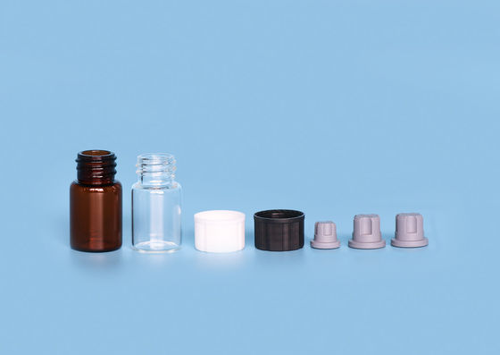 गर्म मुद्रांकन Borosilicate पेंच 2 ml 12mm ग्लास नमूना शीशियों