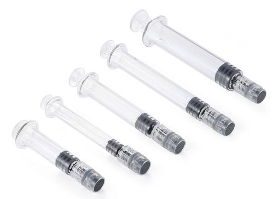 एयरटाइट 27G स्टैक्ड निडल ID8.65 THC 5cc ग्लास सिरिंज