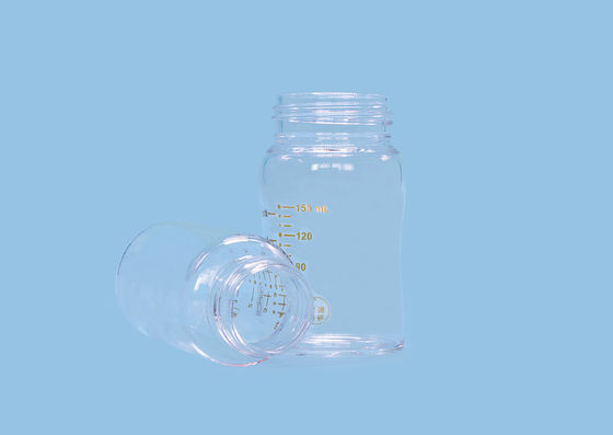 H7.5 5oz सिलिकॉन होम Bpa Ppsu 60cc Phthalate फ्री बोतलें