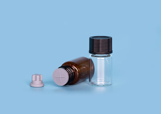 गर्म मुद्रांकन Borosilicate पेंच 2 ml 12mm ग्लास नमूना शीशियों