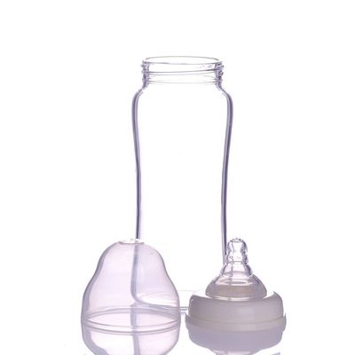 BPA फ्री एंटीकोलिक 5OZ बोरोसिलिकेट बेबी फीडिंग बोतल