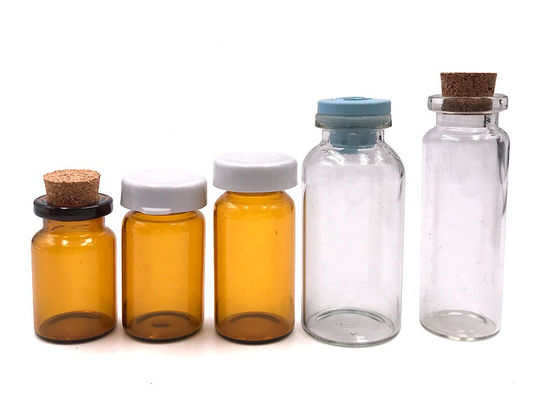 एम्बर जीएमपी ग्लूकोज हेडसेट 3 मिलीलीटर फार्मास्युटिकल ग्लास बोतल